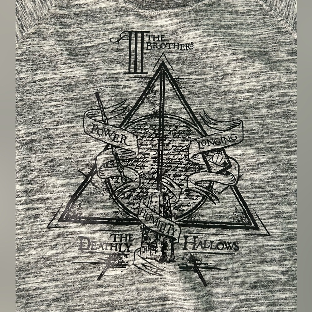Harry Potter  The Three Brothers Deathly Hallows Sweater (NWOT) Size XL - Picture 5 of 8